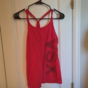Red Victoria's Secret Sport Tank Top